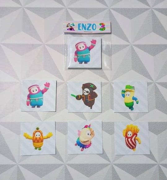 Jogo da Memória Brinde Personalizado Fall Guys