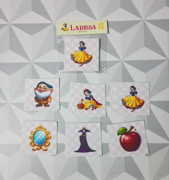 Jogo da Memória Brinde Personalizado Branca de Neve