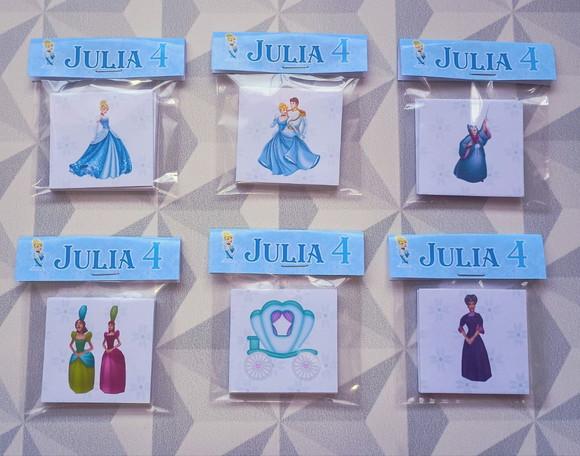 Jogo da Memória Brinde Personalizado Cinderela