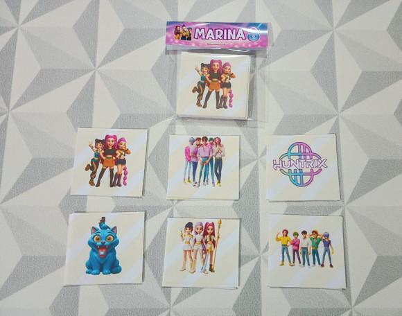 Jogo da Memória Brinde Personalizado Guerreiras do K-pop