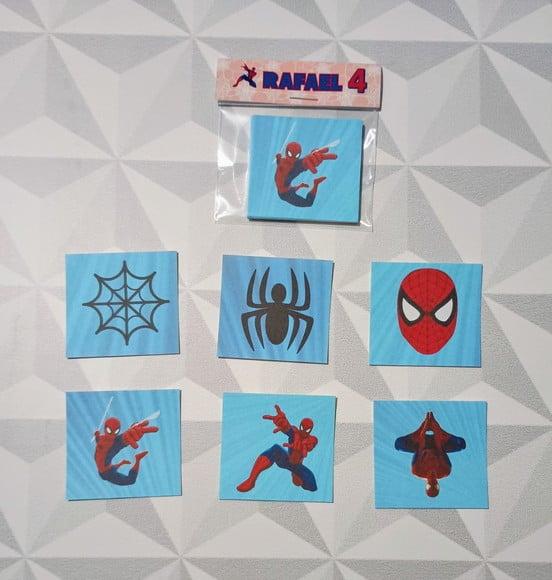 Jogo da Memória Brinde Personalizado Homem Aranha