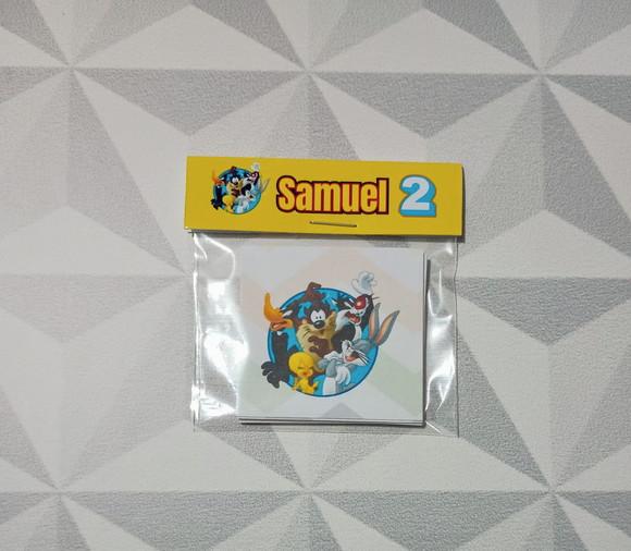Jogo da Memória Brinde Personalizado Looney Tunes