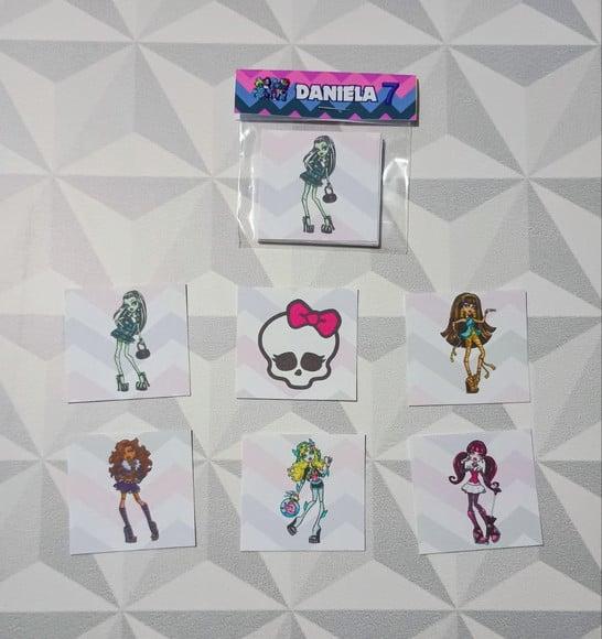 Jogo da Memória Brinde Personalizado Monster High