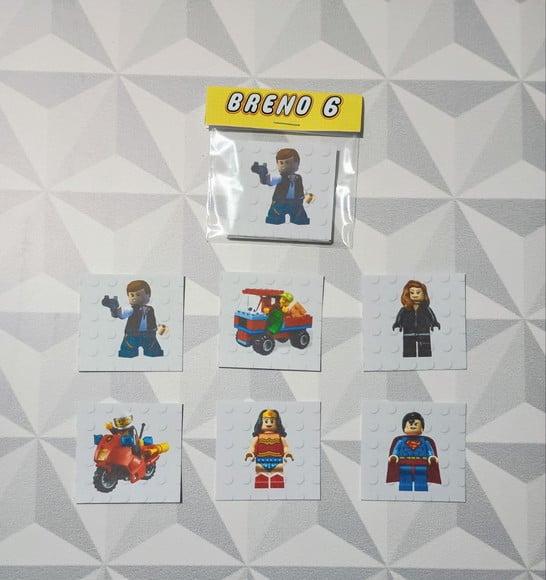Jogo da Memória Brinde Personalizado Lego