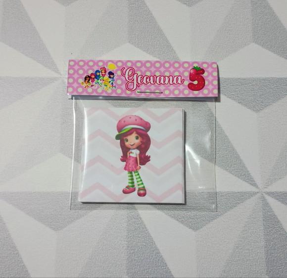 Jogo da Memória Brinde Personalizado Moranguinho