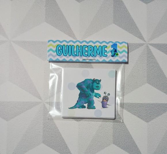 Jogo da Memória Brinde Personalizado Monstros Sa