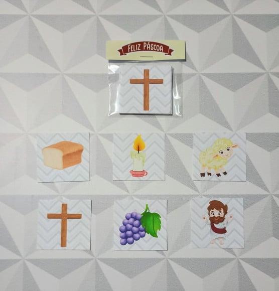 Jogo da Memória Brinde Personalizado Páscoa