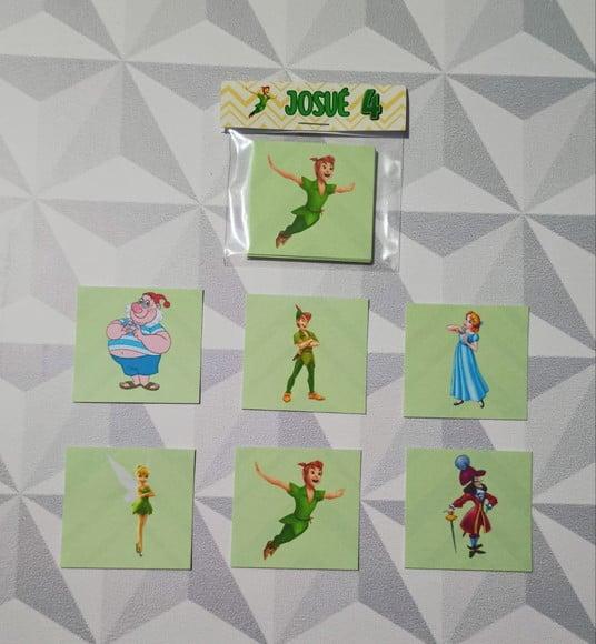 Jogo da Memória Brinde Personalizado Peter Pan