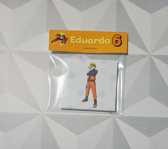 Jogo da Memória Brinde Personalizado Naruto