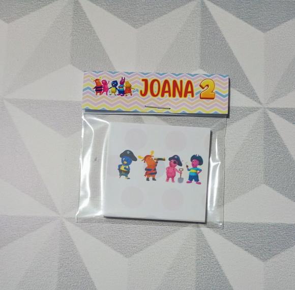 Jogo da Memória Brinde Personalizado os Backyardigans