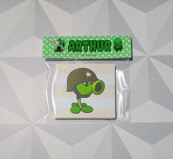 Jogo da Memória Brinde Personalizado Plants Vs. Zombies