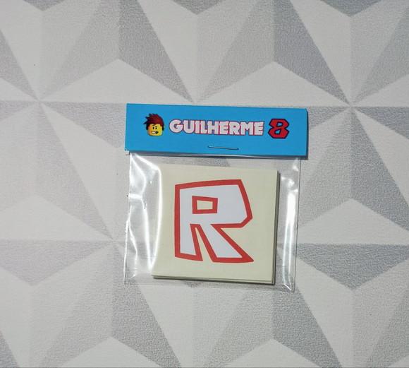 Jogo da Memória Brinde Personalizado Roblox Menino