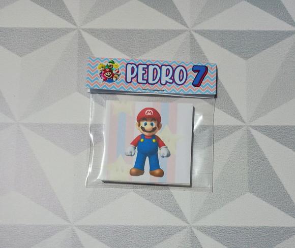 Jogo da Memória Brinde Personalizado Super Mario Bros