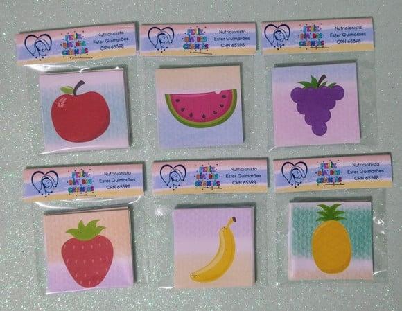 Jogo da Memória Frutinhas Brinde Personalizado