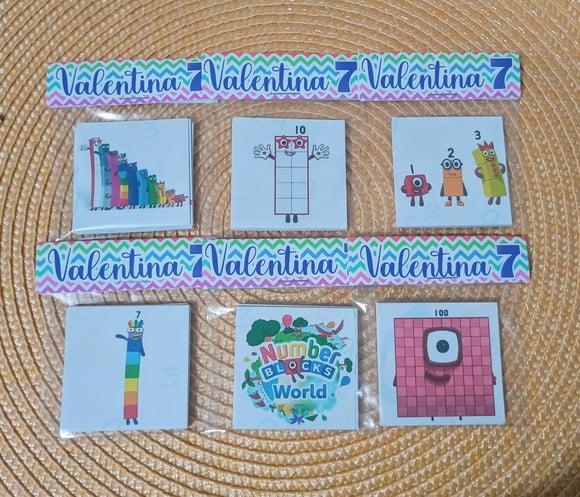 Jogo da Memória Numberblocks Brinde Personalizado