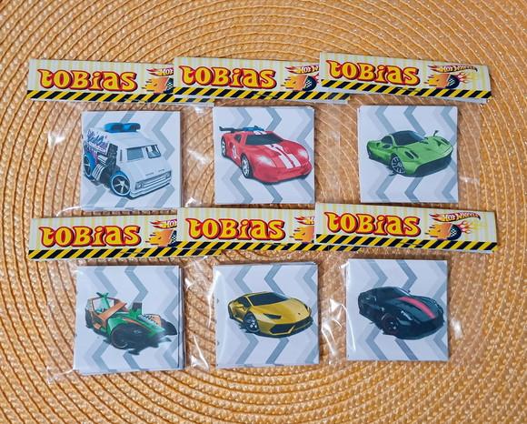 Jogo da Memória Hot Wheels Lembrancinha Personalizada