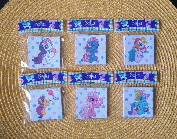 Jogo da Memória My Little Pony Lembrancinha Personalizada