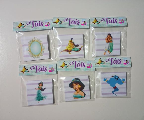 Jogo da Memória Jasmine Lembrancinha Personalizada