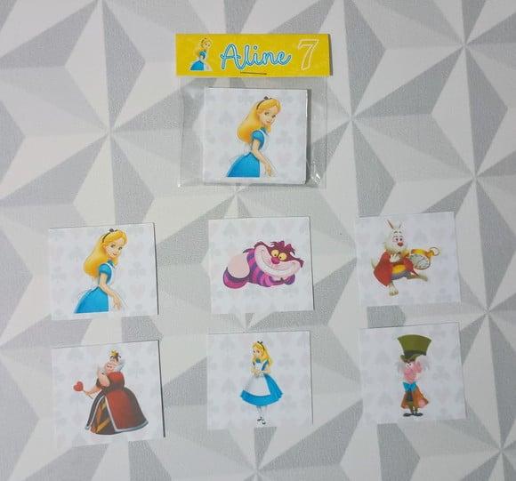 Jogo da Memória Personalizado Alice no País das Maravilhas