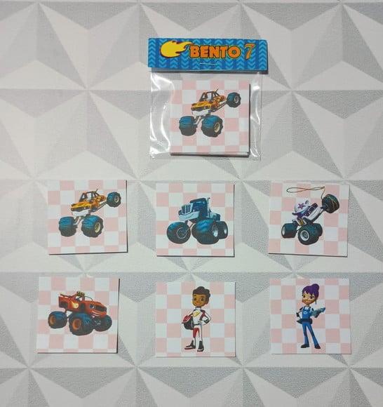 Jogo da Memória Personalizado Blaze e os Monster Machine