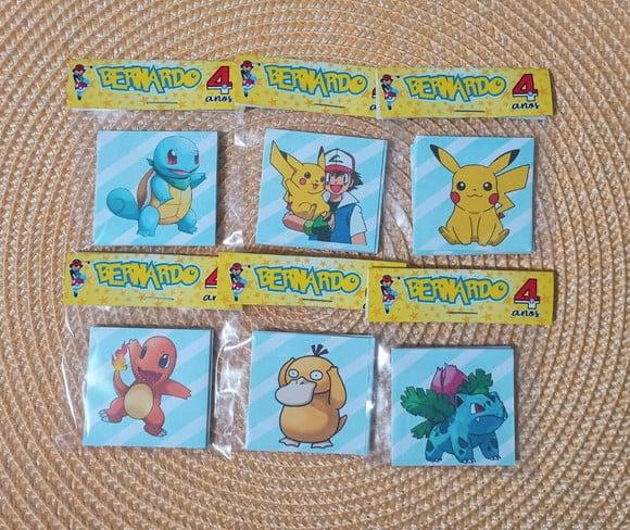 Jogo da Memória Pokemon Lembrancinha Personalizada