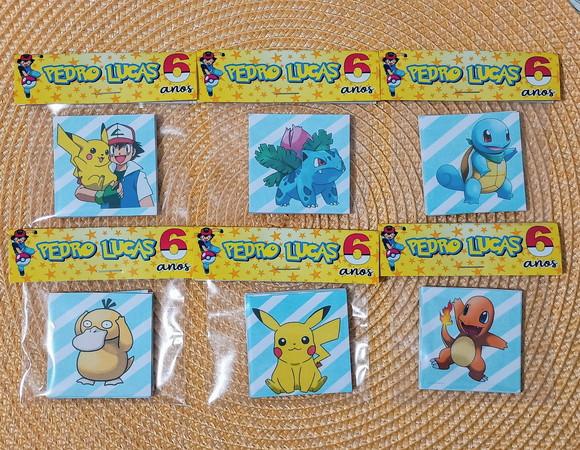 Jogo da Memória Pokemon Brinde Personalizado