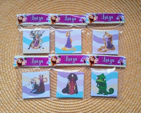 Jogo da Memória Rapunzel Enrolados Brinde Personalizado
