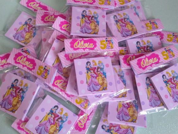Jogo da Memória Princesas Lembrancinha Personalizada