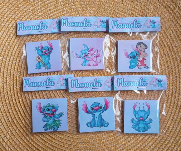 Jogo da Memória Stitch Lembrancinha Personalizada