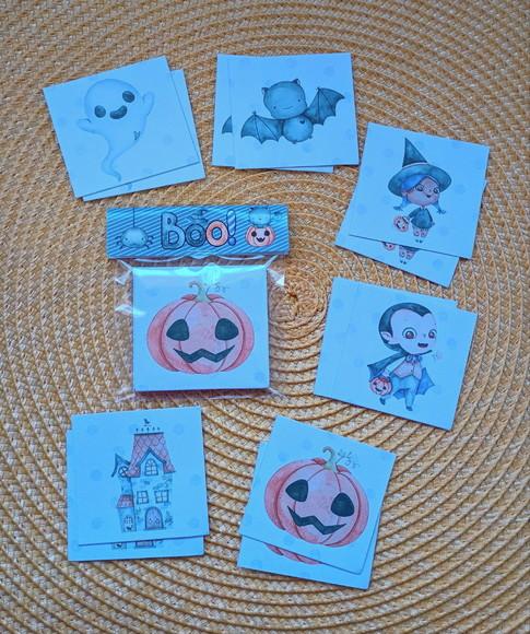 Jogo da Memória Tema Halloween Lembrancinha Personalizada