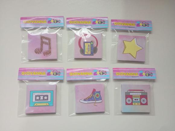 Jogo da Memória Tema Música Lembrancinha Personalizada