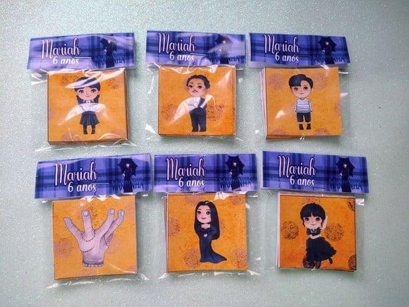 Jogo da Memória Wandinha Brinde Personalizado