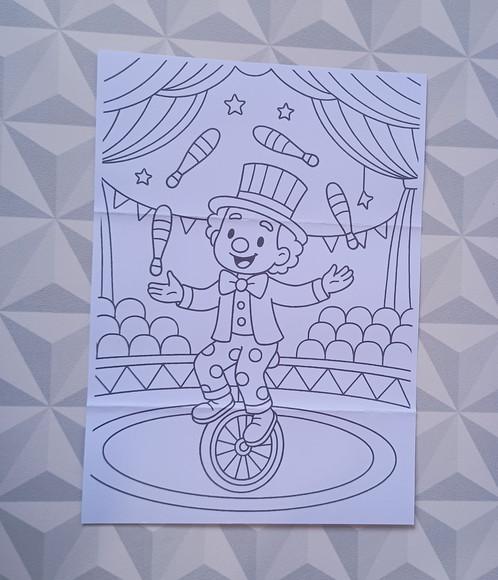 Jogo de Tabuleiro Brinde Personalizado Festa Infantil Circo