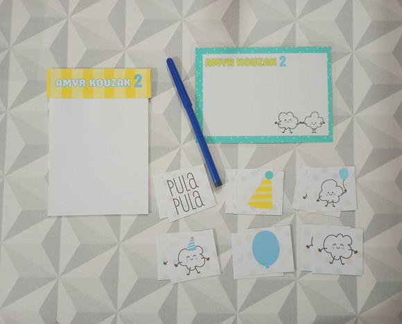Kit 5 Brindes Infantis Lembrancinhas Pula Pipoquinha Menino