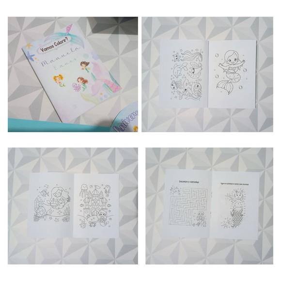 Kit Festa na Escola Personalizado Tema Sereia