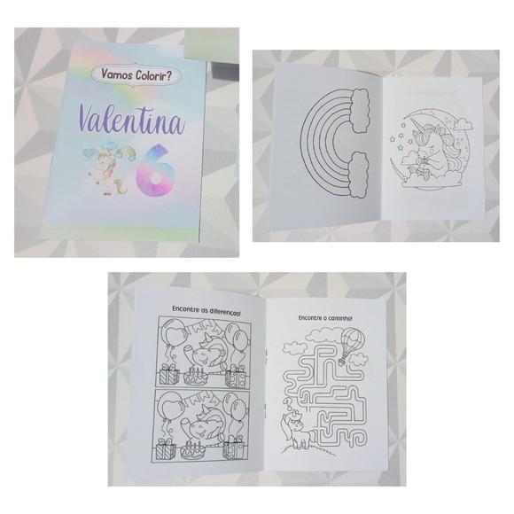 Kit Festa na Escola Personalizado Tema Unicórnio