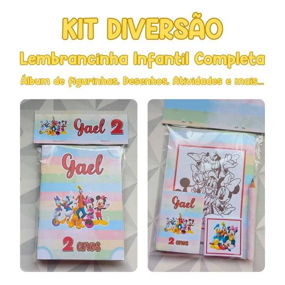 Kit Lembrancinha Festa Infantil Turma do Mickey