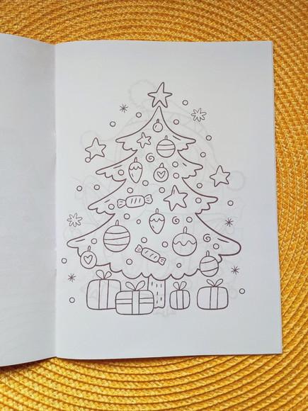 Livrinho de Colorir Lembrancinha Infantil de Natal