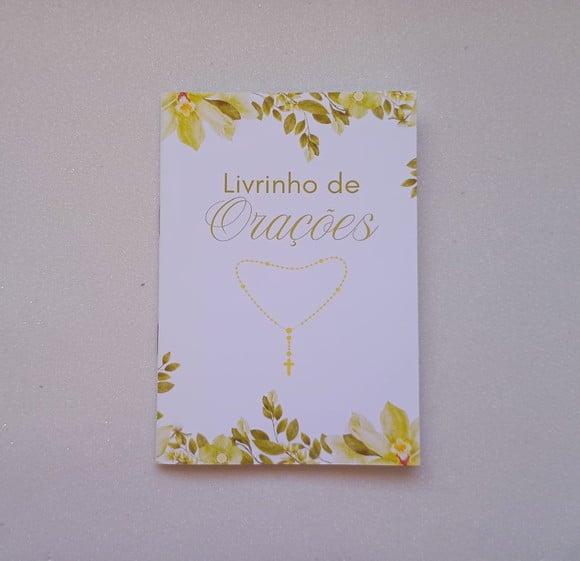Livrinho de Orações Católicas Lembrança Personalizada