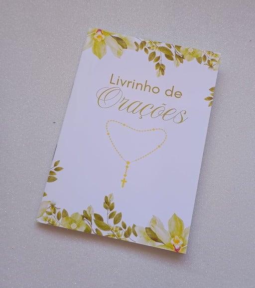 Livrinho de Orações Católicas Lembrança Personalizada