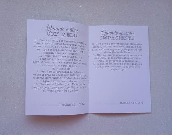 Livrinho de Orações da Sabedoria Lembrança Personalizada