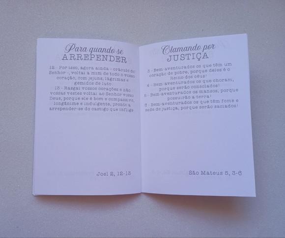 Livrinho de Orações da Sabedoria Lembrança Personalizada