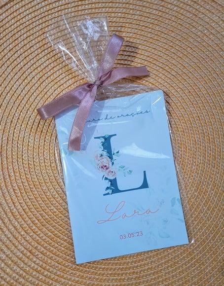 Livrinho de Orações Lembrança Personalizada Batismo