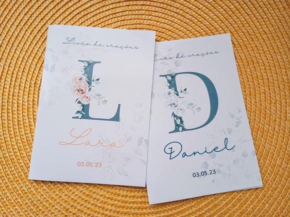 Livrinho de Orações Lembrança Personalizada Batizados