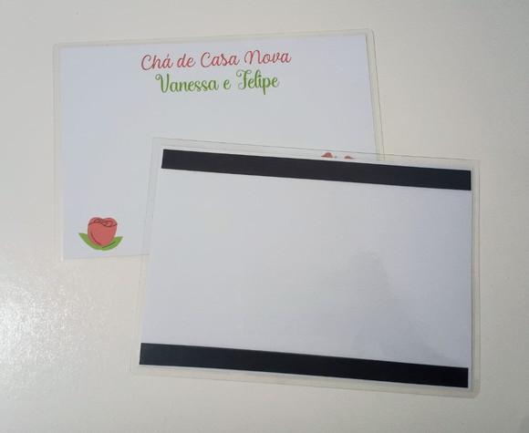 Lousa Personalizada com Imã Lembrança Chá de Panela