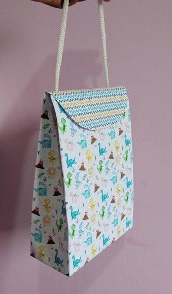 Sacolinha Moderna Personalizada - Festa Infantil