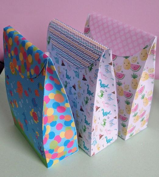Sacolinha Moderna Personalizada - Festa Infantil