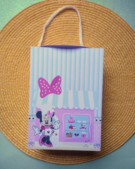 Sacolinha Personalizada Minnie - Criamos Todos os Temas