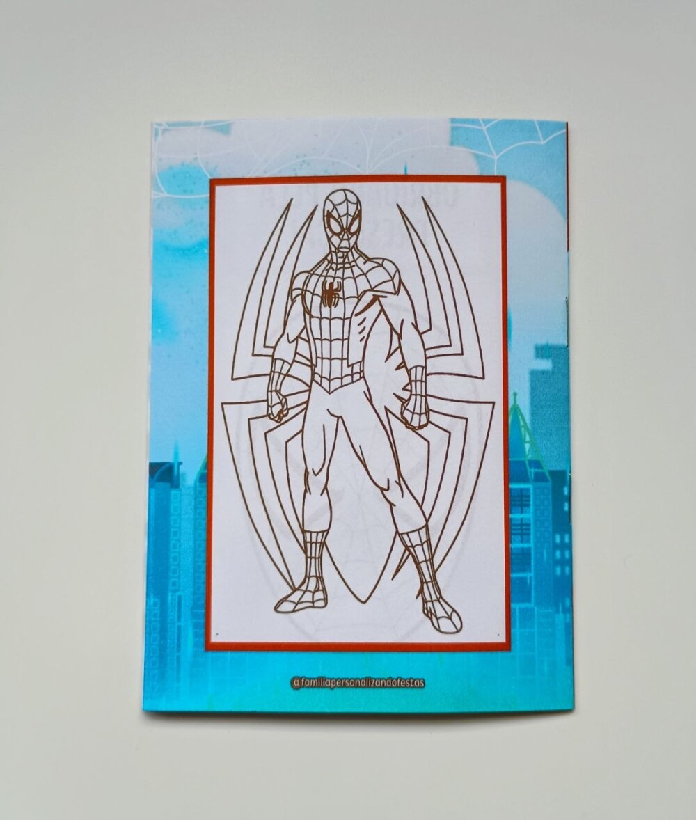 Álbum de Figurinhas e Livrinho de Colorir Lembrancinha Personali