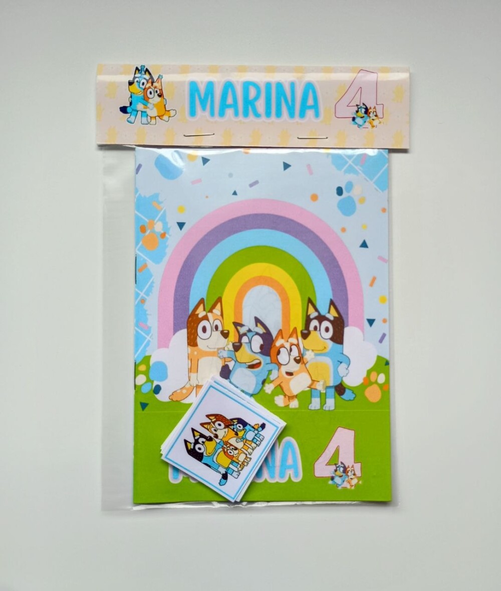 Álbum de Figurinhas e Livrinho de Colorir Lembrancinha Personali